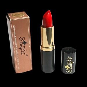 Mio Sempre Lipstick R04 Rosso Sensuale Creme Vitamin E UV Filters Rare